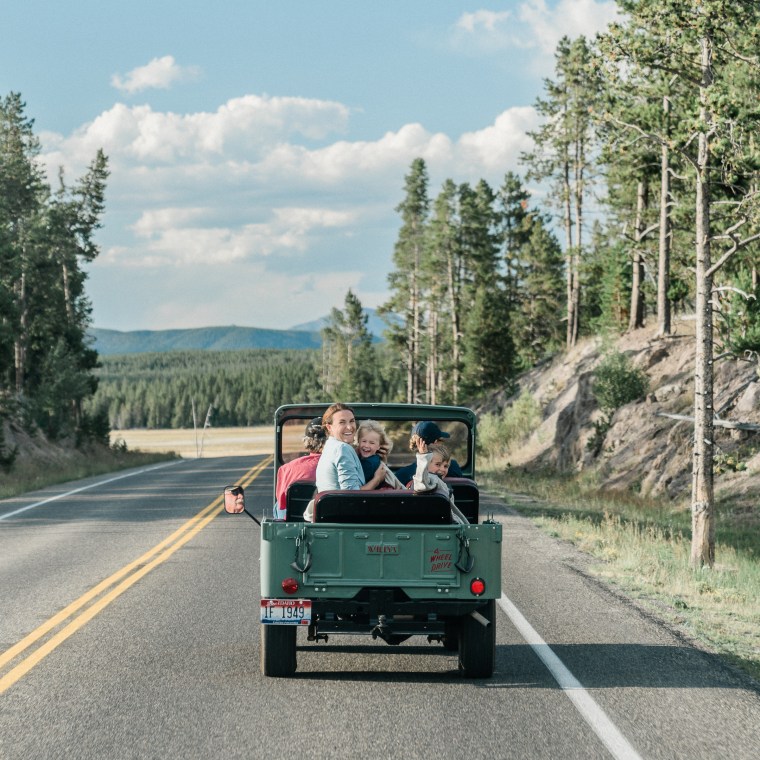 Madison Bowman road schooled her now 7-year-old son Graham during his kindergarten year when they lived on a bus. They're taking a break but plan to return to road school and see 419 national park sites. 