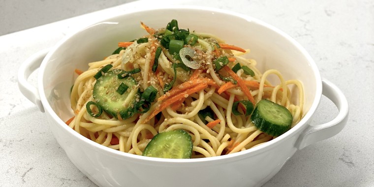 Miso and Sesame Noodles