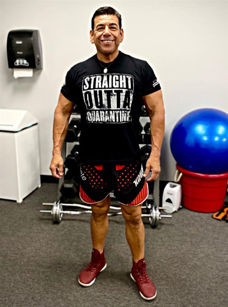 53-year-old California fitness trainer Ruben Mata.