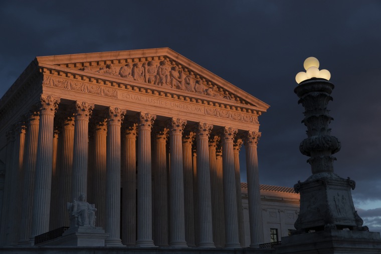 Image: Supreme Court exterior at Sunset