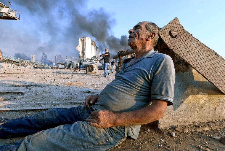 Image: Aftermath of Beirut explosion