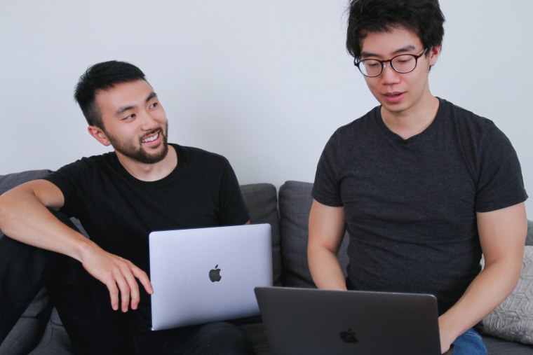 Karat co-founders Will Kim, left, and Eric Wei.
