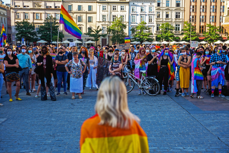 Image: LGBT Rights Remain Campaign Fodder In Poland's Presidential Runoff