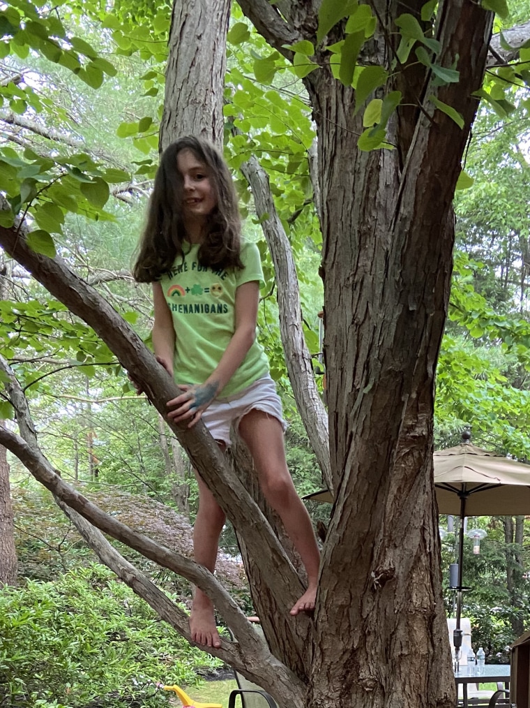 Sophia Garabedian plays soccer and climbs trees just like any other child her age. But sometimes she struggles with her memory and behavior because of having EEE. 
