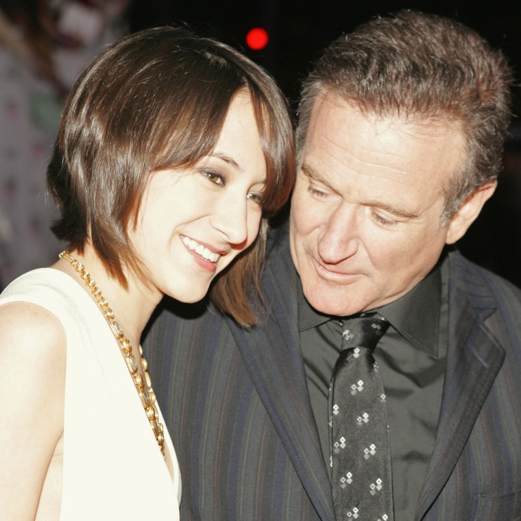 Zelda Williams and Robin Williams