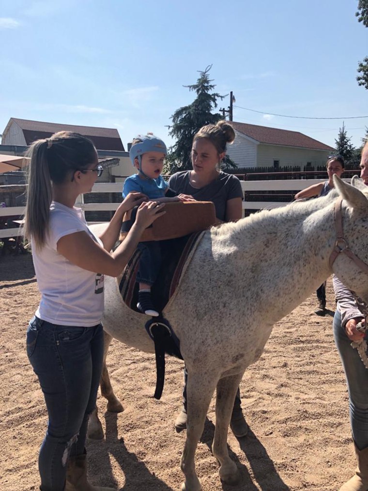 Henry used to do equine therapy; riding Coco helped strengthen his core. That's all gone now due to COVID-19, writes his dad, Richard Engel, the chief foreign correspondent for NBC News.