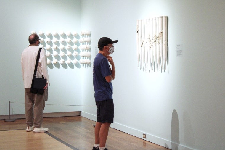 The Michener Art Museum in Doylestown, Pennsylvania is taking precautions, including a timed ticketing system, to ensure visitors are able to practice social distancing.