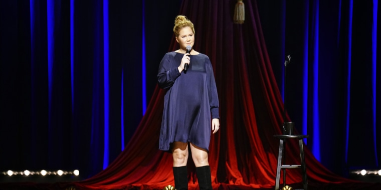 Amy Schumer was late in her pregnancy with her son Gene while performing for her Netflix comedy special that was released last year. 