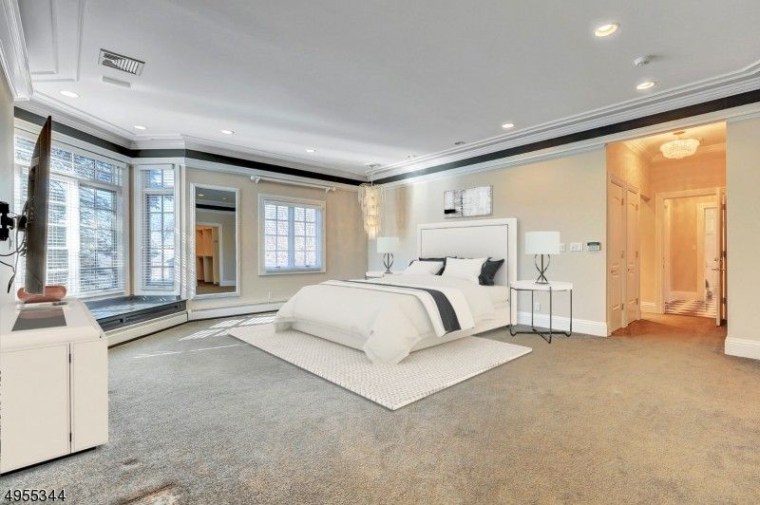 This is one of the five bedrooms is Wendy Williams' former home.