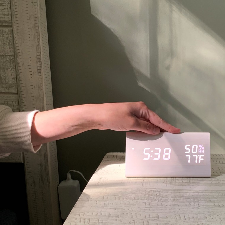 The JALL Digital Alarm Clock is the perfect size for your nightstand