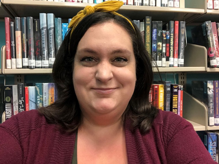 Library director Erin Wells 