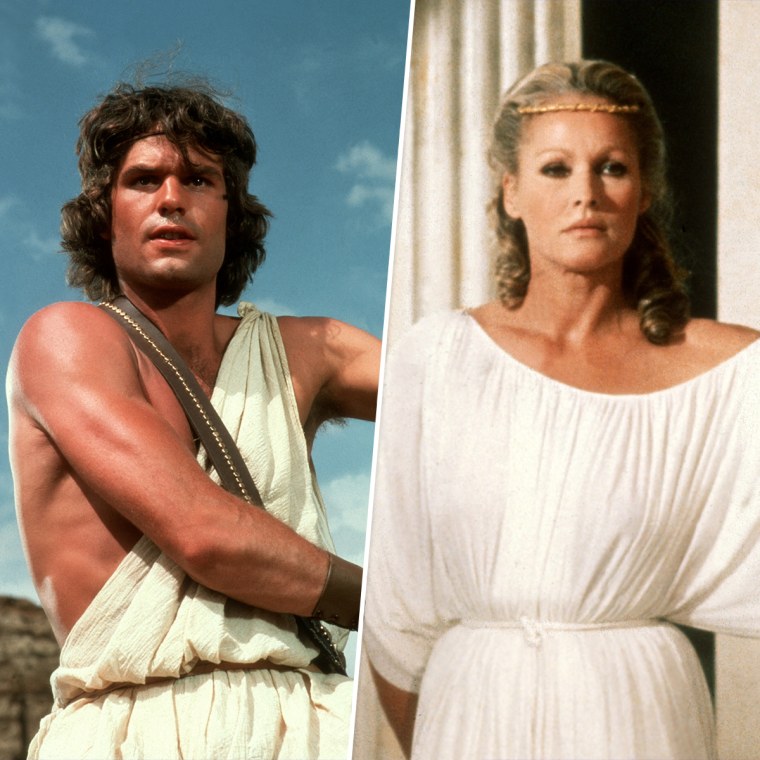 Hamlin played Perseus and Andress played Aphrodite in 1981's "Clash of the Titans."