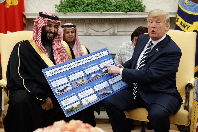 Image: Donald Trump, Mohammed bin Salman