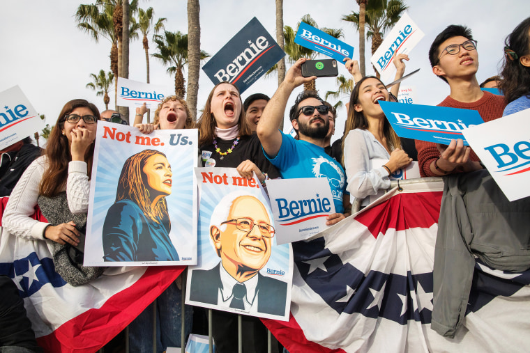 Image: Sen. Bernie Sanders and Rep. Alexandria Ocasio-Cortez