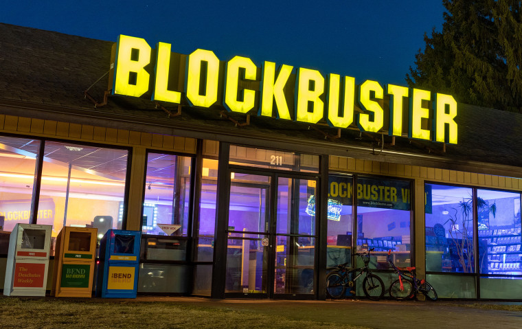 The last Blockbuster store in Bend, Ore.