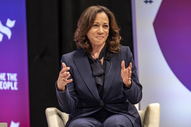 Image: Kamala Harris, emocratic presidential candidates  Attend \"She The People\" Forum In Houston