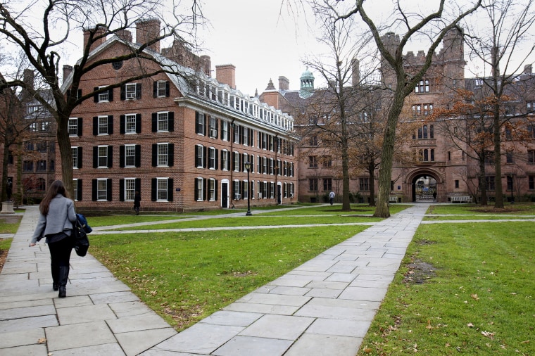 Old Campus at Yale University in New Haven