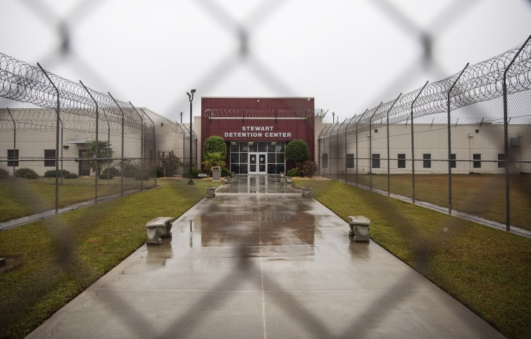 Image: The Stewart Detention Center in Lumpkin, Ga.