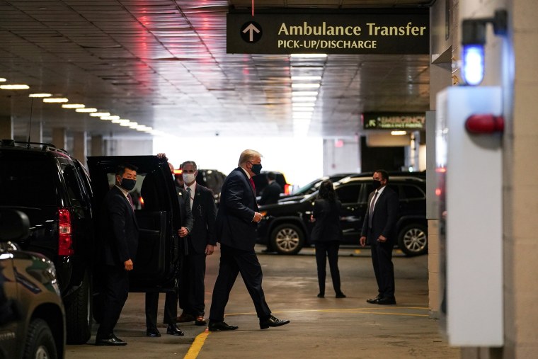 Image: President Donald Trump Visits Brother in New York Hospital