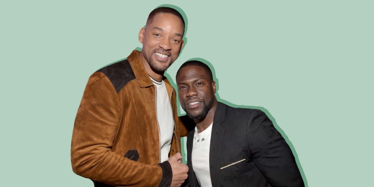 Will Smith (l.) is all geared up for his big trip with Kevin Hart!