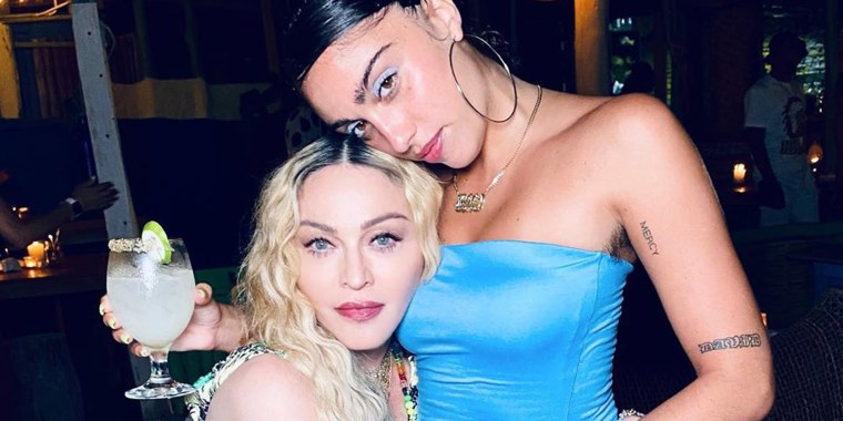 Madonna shared a rare photo with her daughter Lourdes.