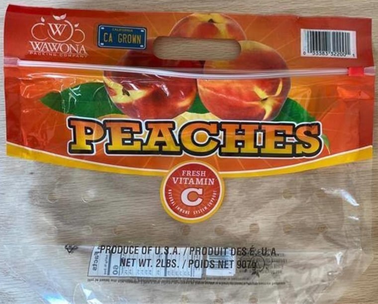 Aldi recalls peaches due to possible salmonella contamination