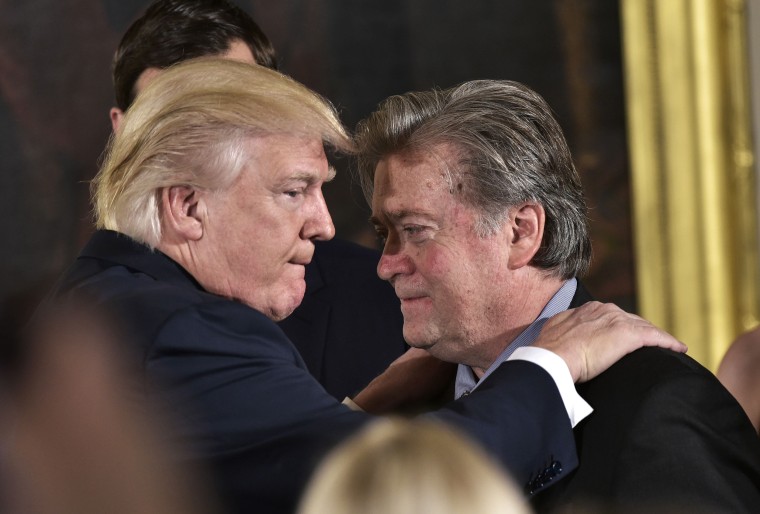 Image: Donald Trump and Stephen Bannon