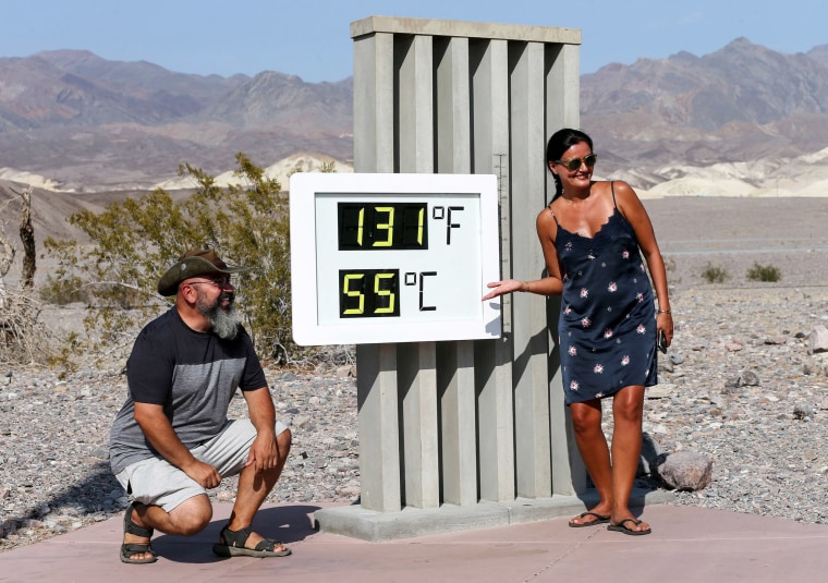 Image: Death Valley Hits 130 Degrees, One Of The Highest Temperatures Recorded On Earth