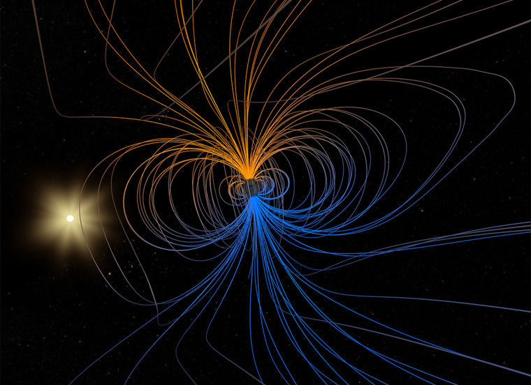 Image: Earth's magnetic field