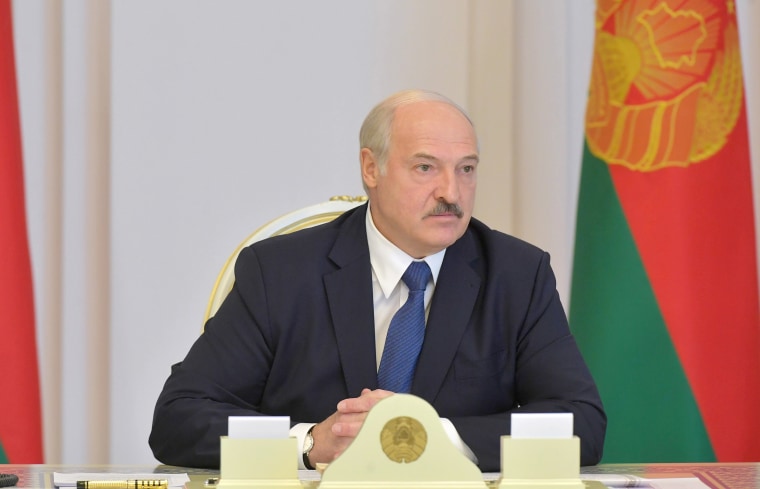 Image: Belarusian President Alexander Lukashenko