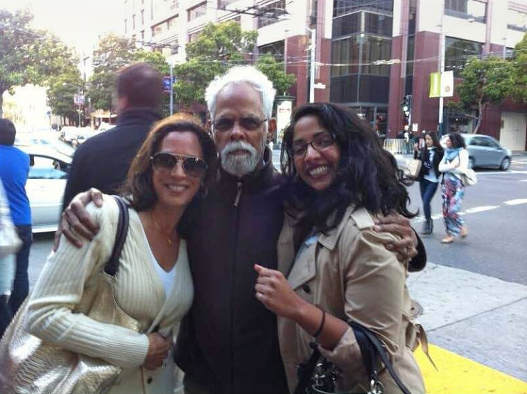 IMAGE: Kamala Harris and Gopalan Balachandran 