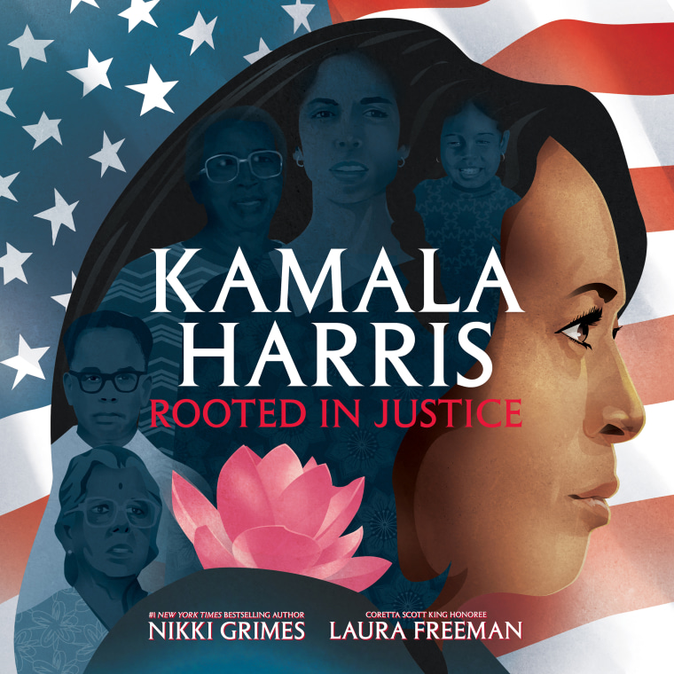 "Kamala Harris: Rooted in Justice."