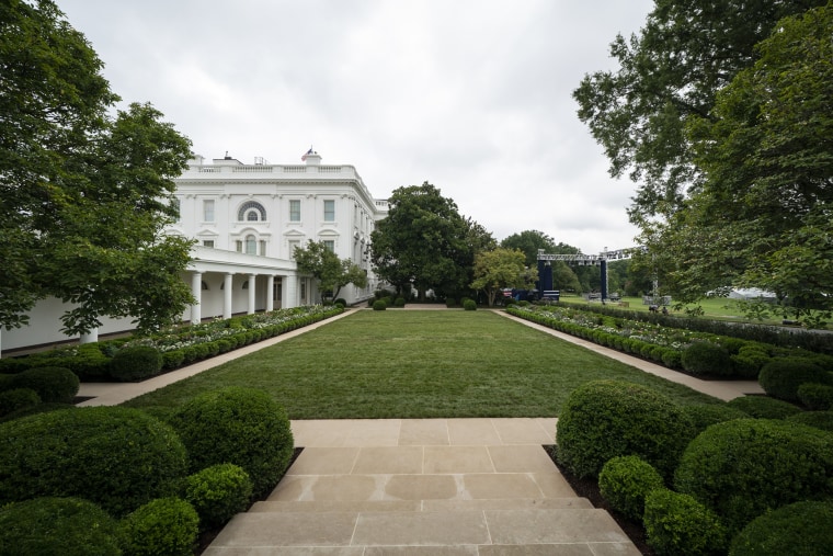 Image: White House Rose Garden Renewed