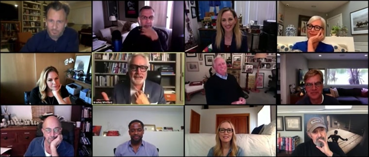 Ahead of their HBO Max special, "The West Wing" gang gathered for a video call for EW.