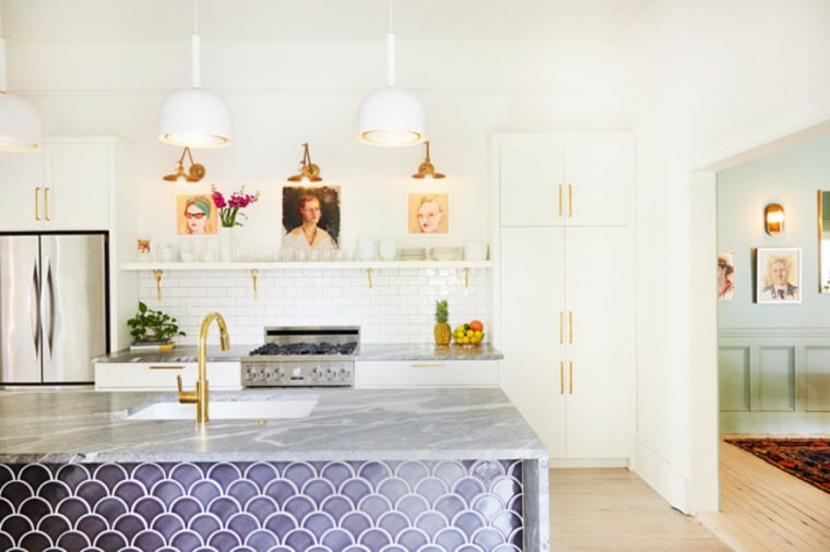 Create an open kitchen space with lots of light.