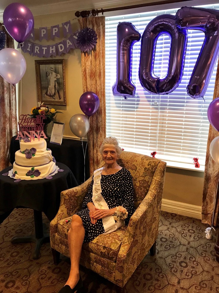 In September, Del Priore will turn 108.