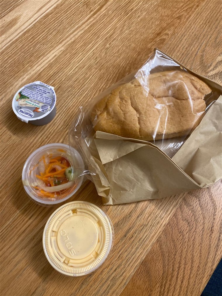 Students shared images of the that meals NYU provided to them while in quarantine to TikTok, which quickly went viral.
