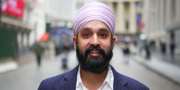 As an adult, Simran Jeet Singh saw a Sikh man in an ad alongside other famous athletes and he felt awed. That encouraged him to research Fauja Singh and write a children's book about him.