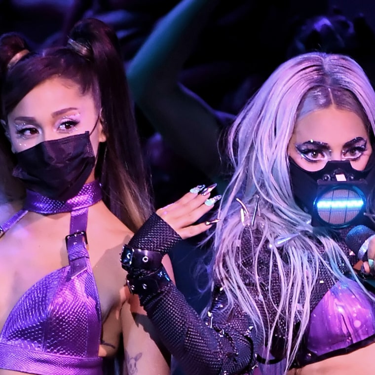 Lady Gaga masks at 2020 VMAs