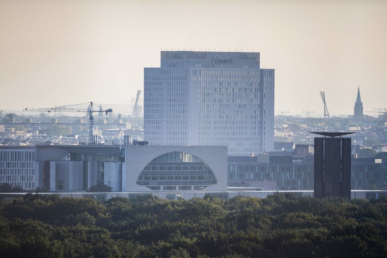 Image: The Charite hospital where Russian dissident Alexei Navalny is being treated, Berlin,