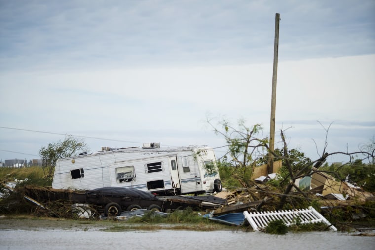 Image: Hurricane Laura Makes Landfall On US Gulf Coast