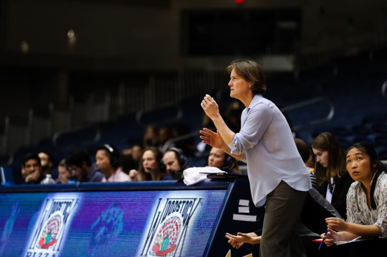 Heidi VanDerveer, the head college of U.C. San Diego's women's basketball team, believes increased attention should be given to students' mental health.