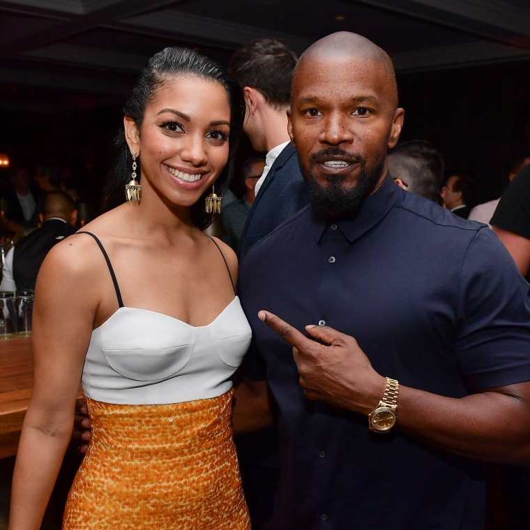 Jamie and Corinne Foxx