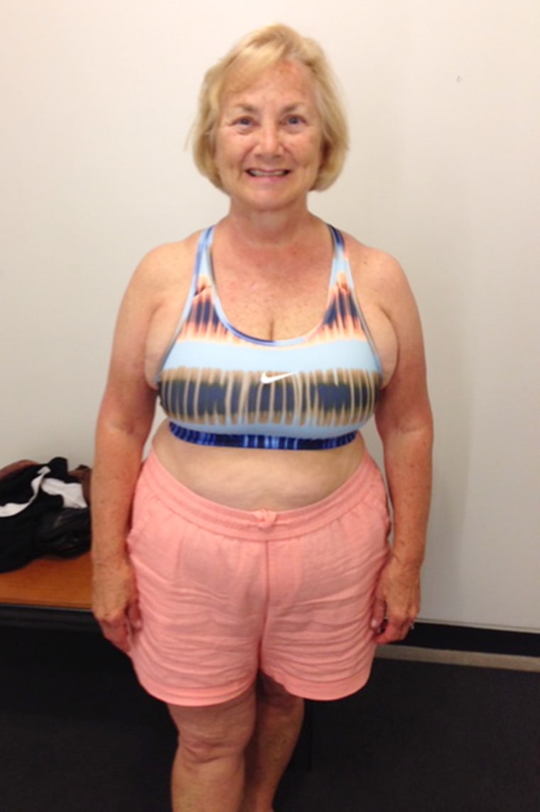 A 70-Yr-old granny made a bra for elderly ladies that is popular all