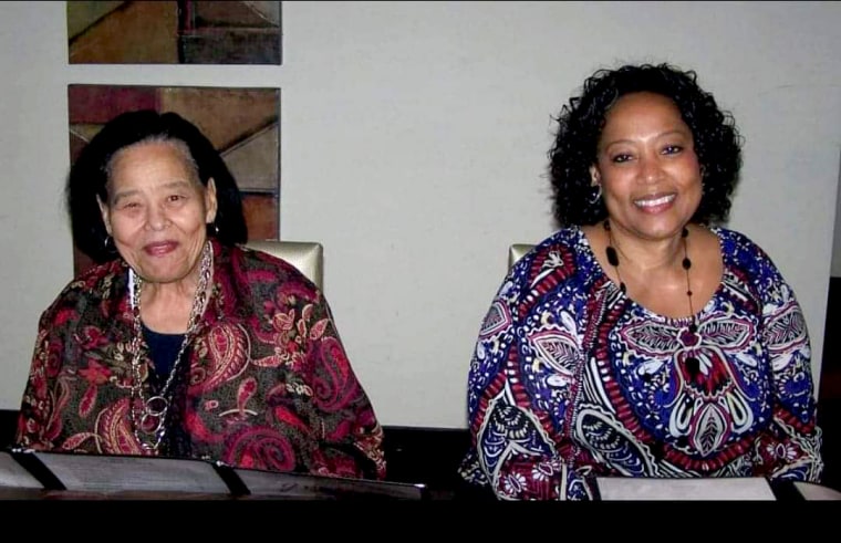 Rosa Lee Hellams, 96, left, died of COVID-19 one week after her daughter, Patricia Edwards, 62, an ICU nurse, did.