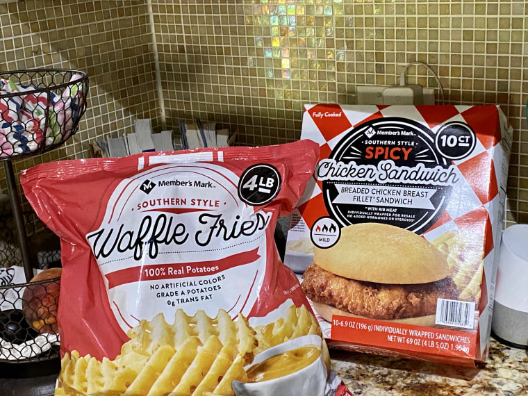 The spicy chicken sandwich is the fourth item to join Sam's Club's southern-style line of frozen entrees.