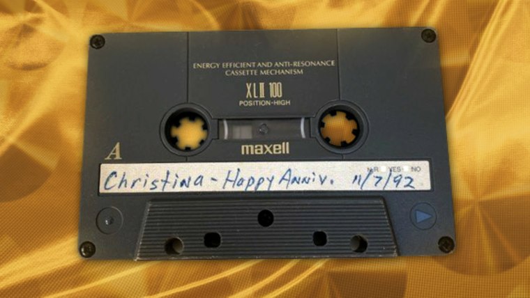 The 1992 mixtape that Willie gave his now-wife, Christina, when they were in high school.
