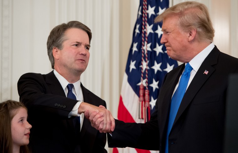 Image: Brett Kavanaugh, DOnald Trump