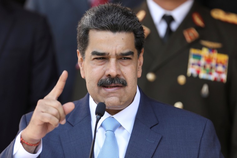 Image: FILE PHOTO: Venezuela's President Maduro holds a news conference at Miraflores Palace in Caracas