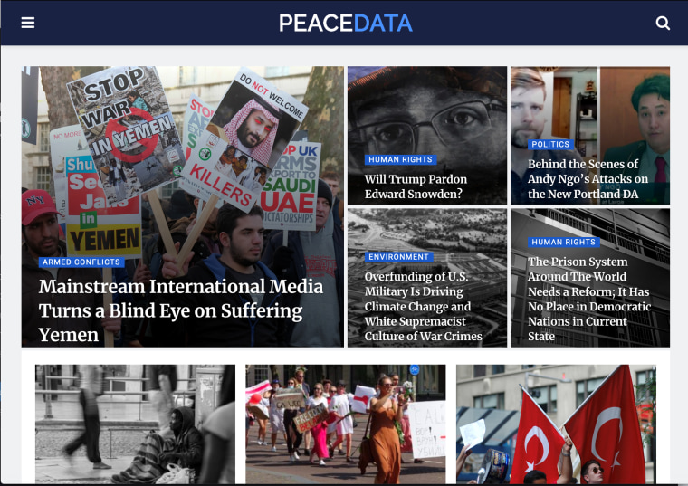 Image: Peace data